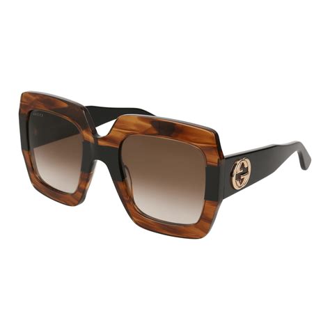 gucci gg0178s - 004 havana|Gucci GG0178S Sunglasses .